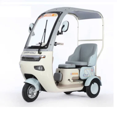 Xe điện 3 bánh MEINAID có mái che và gạt mưa