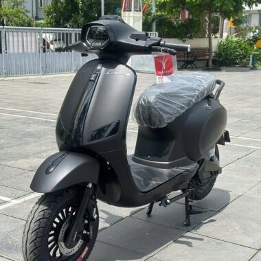xe dien lavia gx mau den san