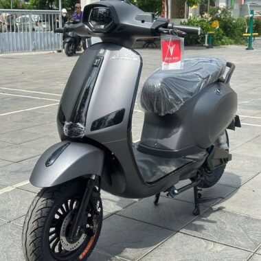 Xe Máy Điện Yaka Lavia GX Màu Ghi Xám